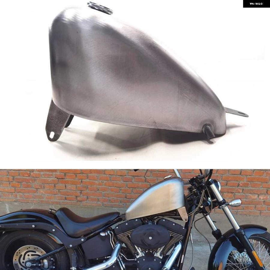並行輸入品12L オートバイ ガソリン 燃料タンク ハーレー ソフテイル