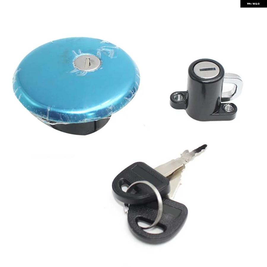 並行輸入品オートバイ バイク イグニッション スイッチロック シートロック ガス燃料 タンクキャップ ロック キーセット スズキ GN250 オートバイ バイの画像