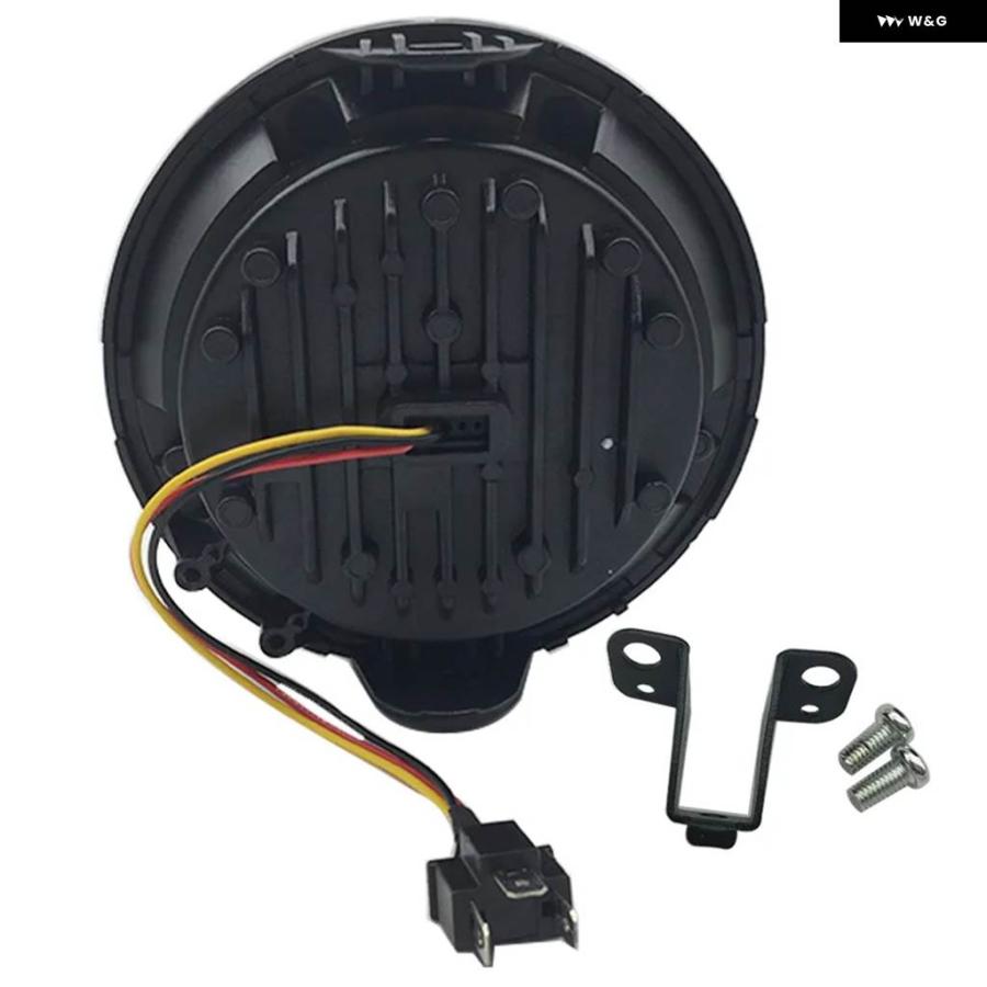 並行輸入品ホンダ ヘッドライト 7インチ LED バイク ヘッドランプ DRL HALO 72W ラウンドLED ホンダ CB 400 CB 1300 ホンダ ホーネット_6