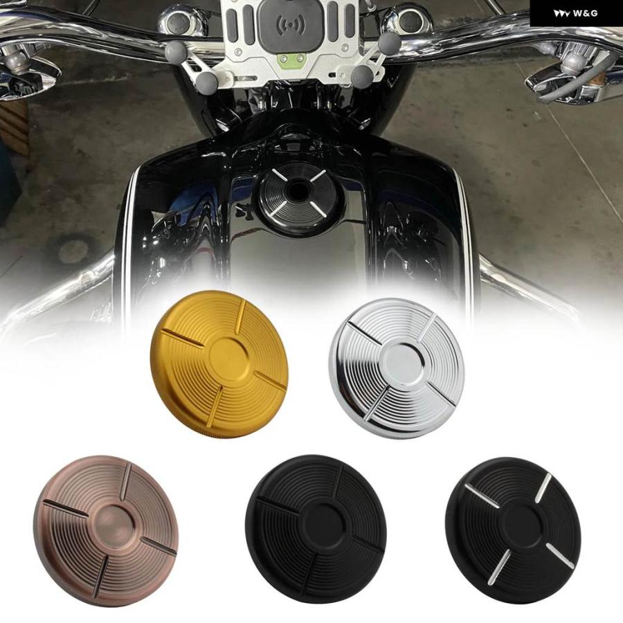 並行輸入品オートバイ アルミ燃料タンクカバー 右ねじ リザーバー クラウンオイルキャップ ガス BMW R18 R 18 2020 2021の画像