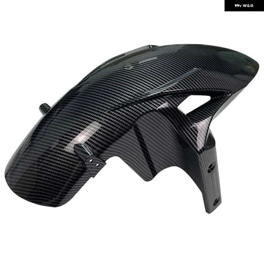 並行輸入品バイク フロントフェンダー スプラッシュマッド ダストガード マッドガード アクセサリー カワサキ ZX-6R ZX6R 2019-2022-A02G_4