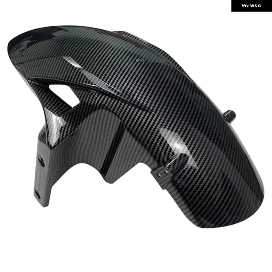 並行輸入品バイク フロントフェンダー スプラッシュマッド ダストガード マッドガード アクセサリー カワサキ ZX-6R ZX6R 2019-2022-A02G_5