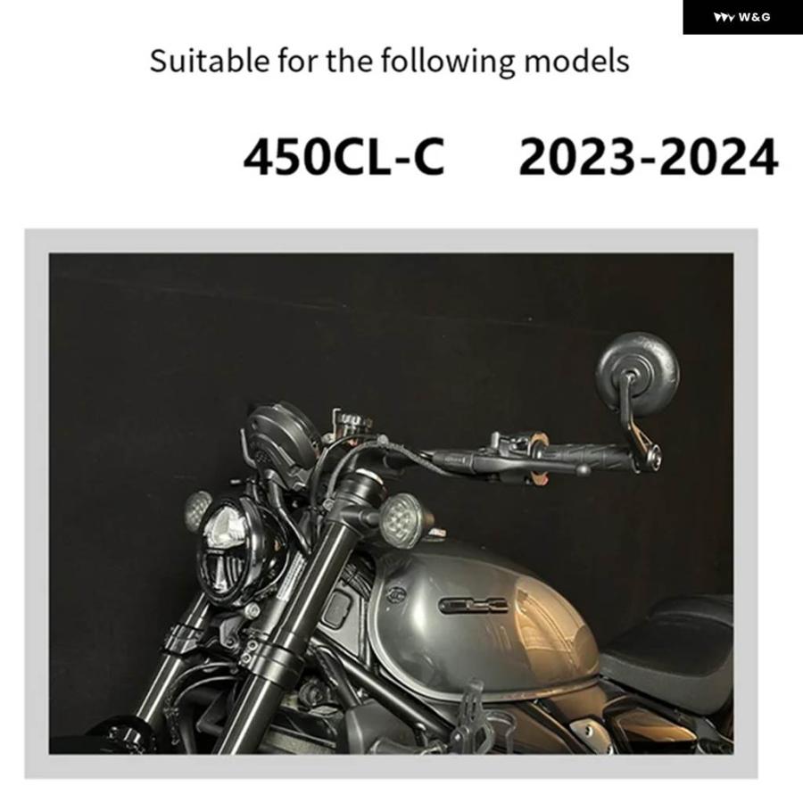 並行輸入品フロントガラス ウィンドスクリーン 450CL-C フロントガラス ウィンドスクリーン オートバイ ウィンドスクリーン-A02Gの画像
