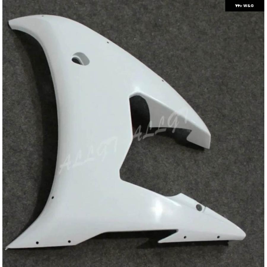 並行輸入品 オートバイ 未塗装 左/右側サイドカバー パネル フェアリング 2003-2004 R6S 2006-2009の画像