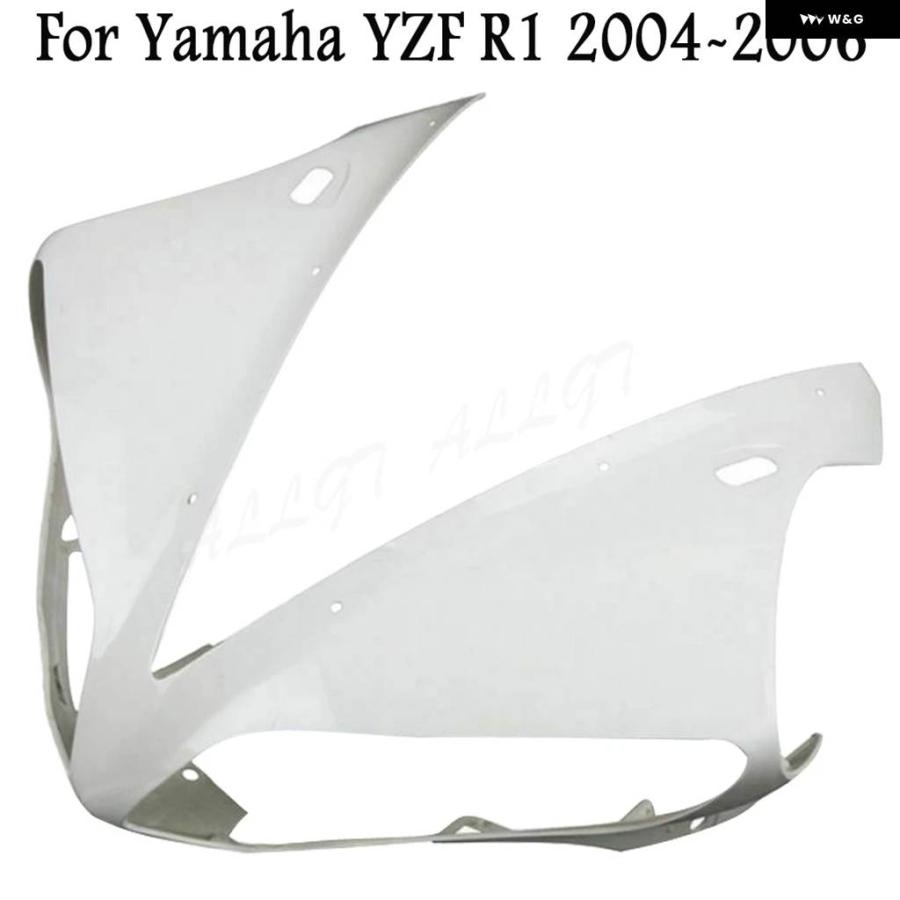 並行輸入品 オートバイ 未塗装 アッパーフロントカウル ノーズ フェアリング ヤマハ YZF-R1 1998-2005 2006 2007 - 10 2011-14_10