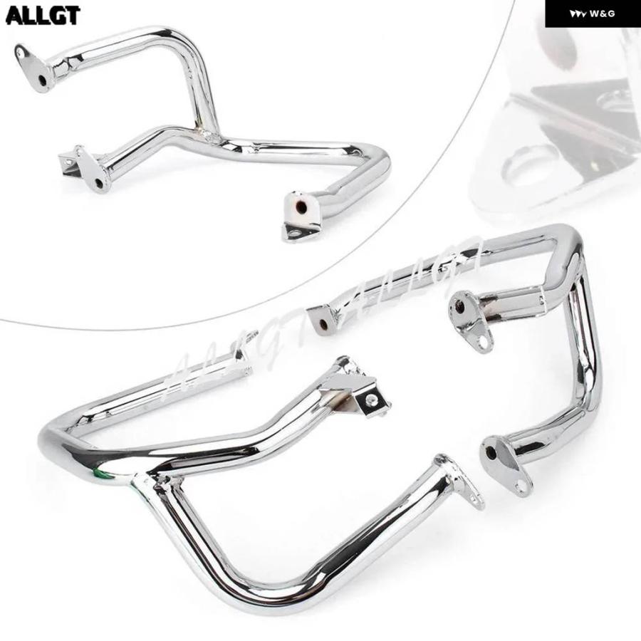 並行輸入品 オートバイ クロームフロント エンジン ガード クラッシュ バー ホンダ GL1800 2001-2016/ ホンダ GL1800A 2001-05_2