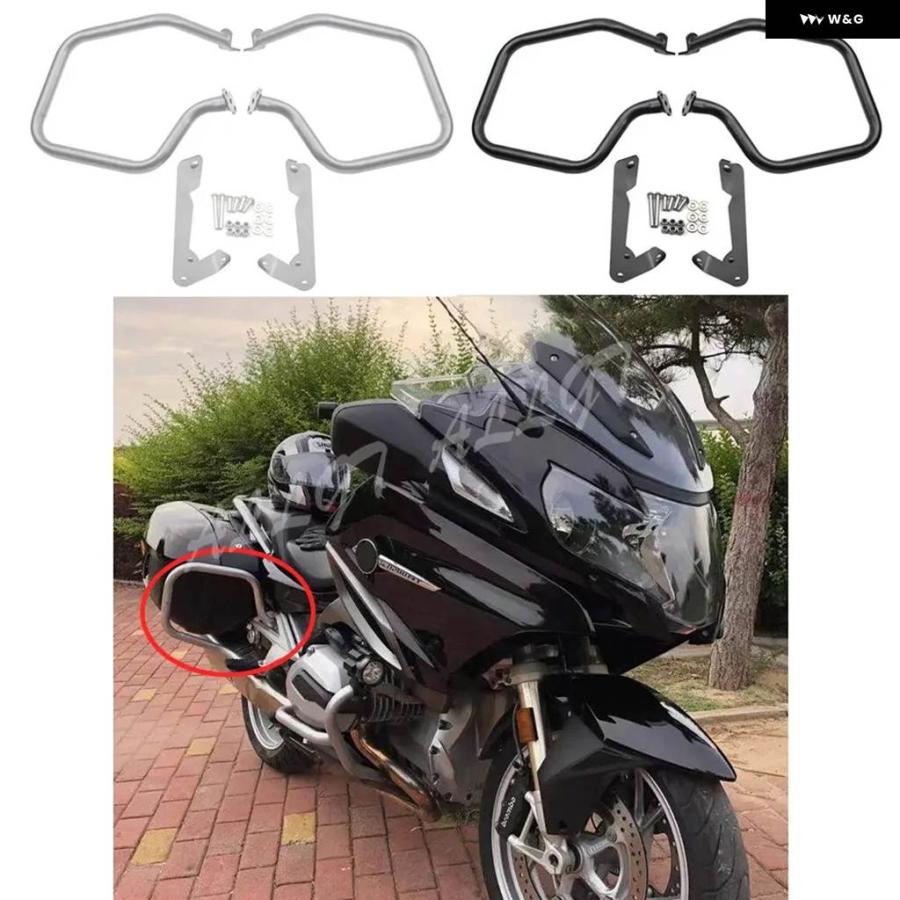並行輸入品 バイク リア クラッシュ バー ガードプロテクション BMW R1200RT 2014-19