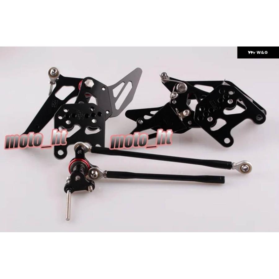 並行輸入品 オートバイ フットペグ 調整ライダー リアセット ホンダ