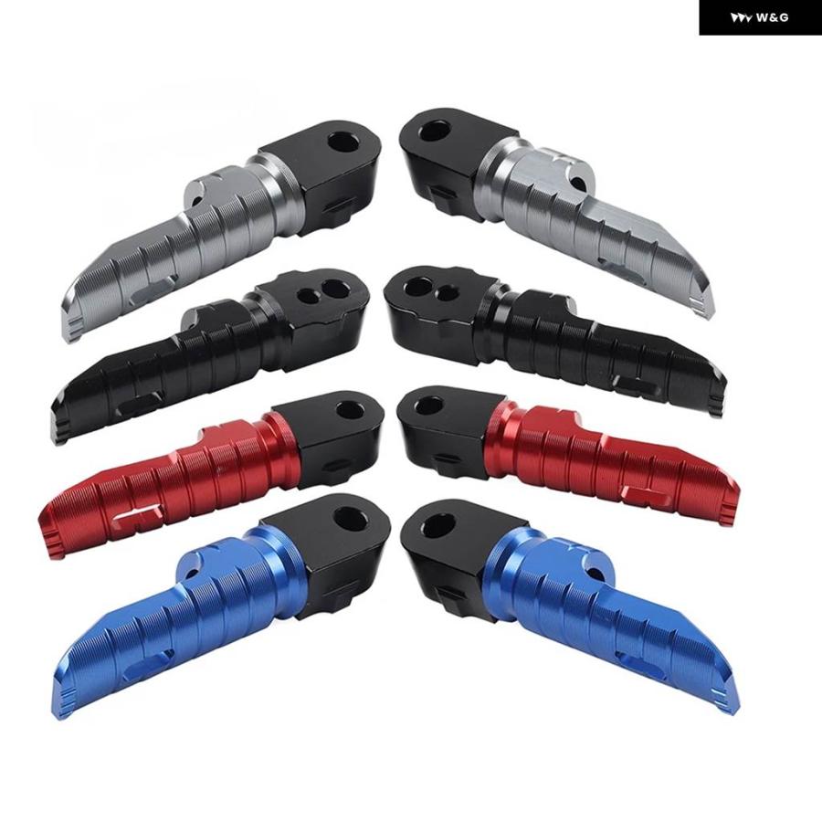 並行輸入品 バイク リア フットレスト 助手席側 フットペグ アルミ製 プジョー スピード ファイト 4 50 125 150 全年式 1組_5