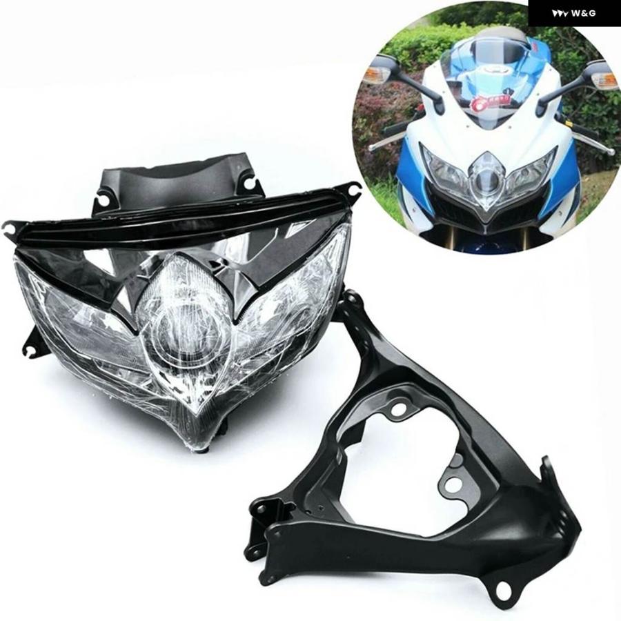 並行輸入品 ヘッドライト ブラケット オートバイ アッパーステー フェアリング スズキ GSXR600 GSXR750 600 GSX-R 08-10 2010 2009 2008 パーツ_6