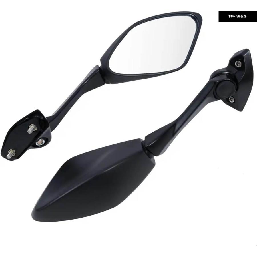 並行輸入品 GSX250R バイク サイドミラー スズキ GSX 250R 2019 2020 ジクサー SF150 モトクロス バイク ブラック リアビューミラー_6