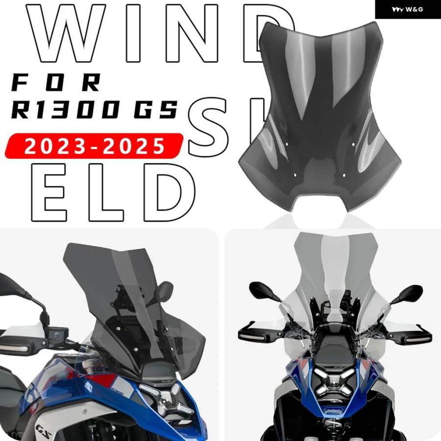 並行輸入品 BMW R1300GS 2023- バイク アクセサリー ウインドシールド バイザー ウインドデフレクター スクリーン フェアリング_2