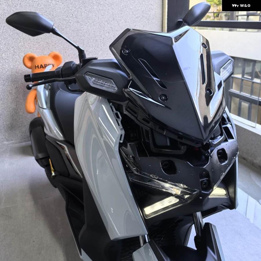 並行輸入品 ヤマハ XMAX300 TECH MAX+ フロント ウィンドシールド スポーツスクリーン アクセサリー デフレクター ウィンドスクリーン フェアリング_4