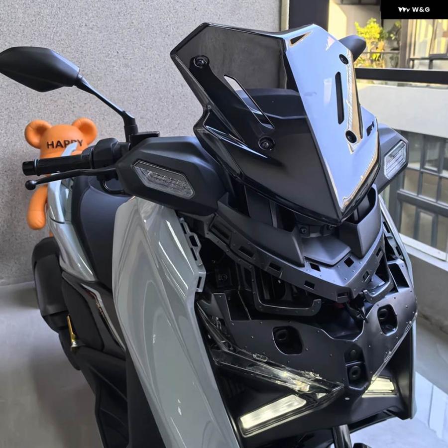 並行輸入品 ヤマハ XMAX300 TECH MAX+ フロント ウィンドシールド スポーツスクリーン アクセサリー デフレクター ウィンドスクリーン フェアリング_5
