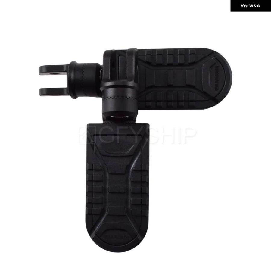 並行輸入品 BMW F800R 2009〜2019 F800S F800ST F800GT K1200S F800 R / S バイク フットレスト 360度回転式 ライダー フットペグ レスト フロント | ブランド登録なし | 07