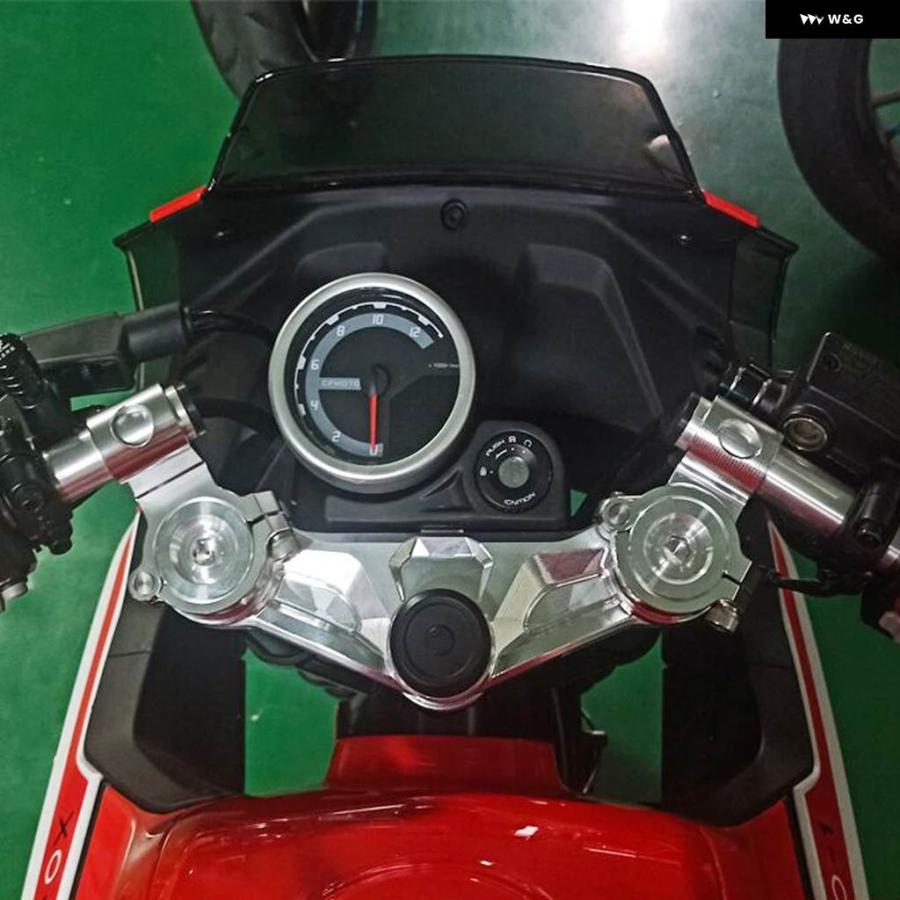 並行輸入品 CFMOTO XO-1 PAPIO 125 CF125 CNCアルミ オートバイ ハンドルバー ハンドルバー クリップオンクリップオンクリップオンアクセサリー_4