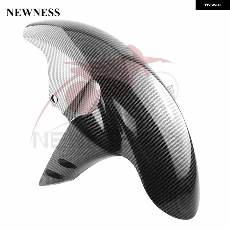 並行輸入品 ヤマハ YZF-R1 2002 -2008 YZF-R6 2005 FZ1 2005-2008 FZ8 FAZER 2011-2013 フロントフェンダー スプラッシュガード | ブランド登録なし | 02