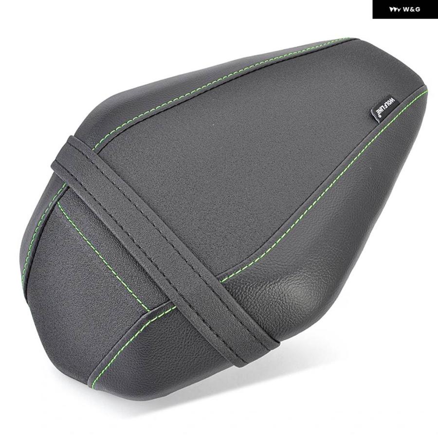 並行輸入品 オートバイ 合成皮革製リア 助手席 ピリオン クッション