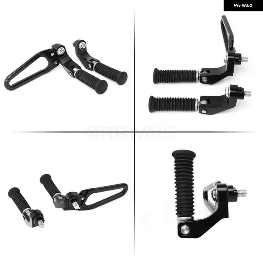 ブランド登録なし - 並行輸入品 1有りの実 CNC軽銀 自動二輪車 一部分 ペグペダル リアパッセンジャー フットレスト フットペグ BMW R18 2020今後