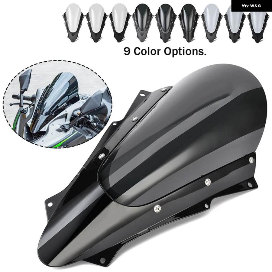 並行輸入品 ZX25R ZX4R ZX4RR ウィンドスクリーン ウィンドシールド バイザー デフレクター カワサキ ZX-25R ZX 25R 2020-2023 ZX-4R ZX-4RR ZX 4R | ブランド登録なし | 10