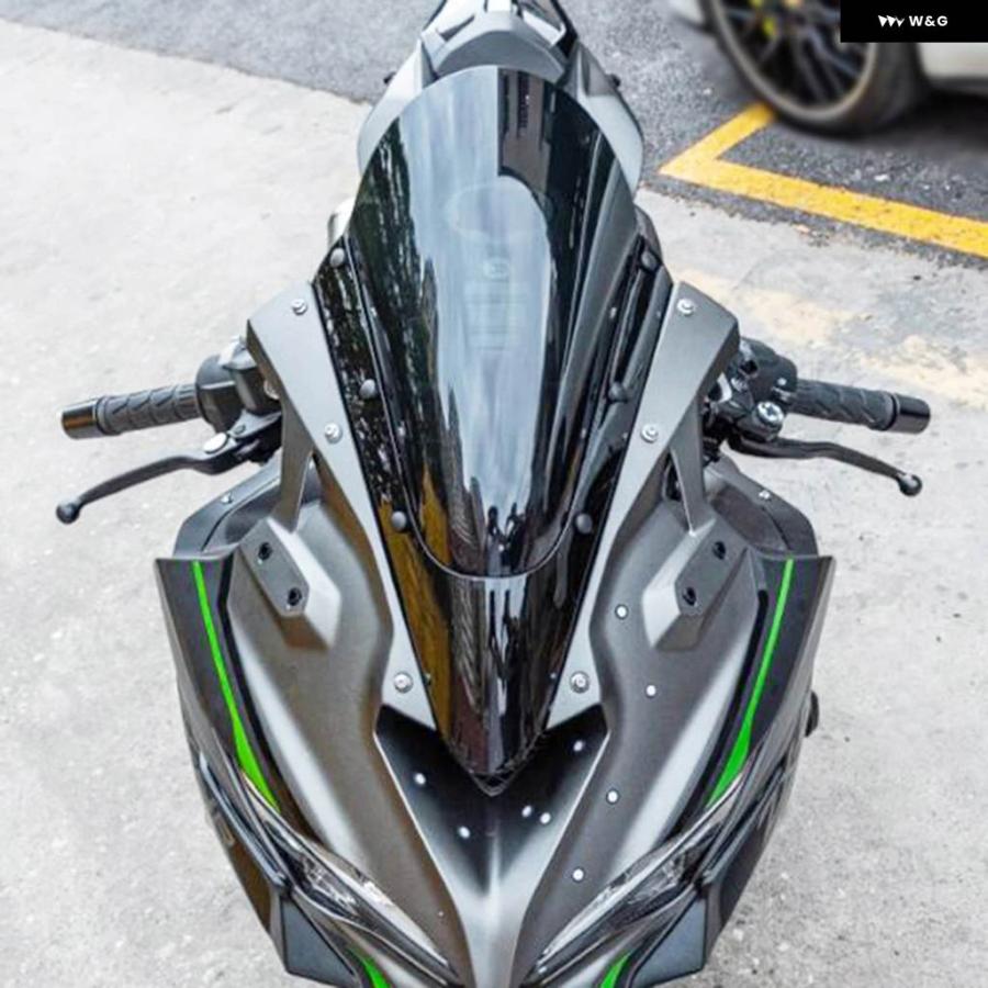 並行輸入品 ZX25R ZX4R ZX4RR ウィンドスクリーン ウィンドシールド バイザー デフレクター カワサキ ZX-25R ZX 25R 2020-2023 ZX-4R ZX-4RR ZX 4R | ブランド登録なし | 11