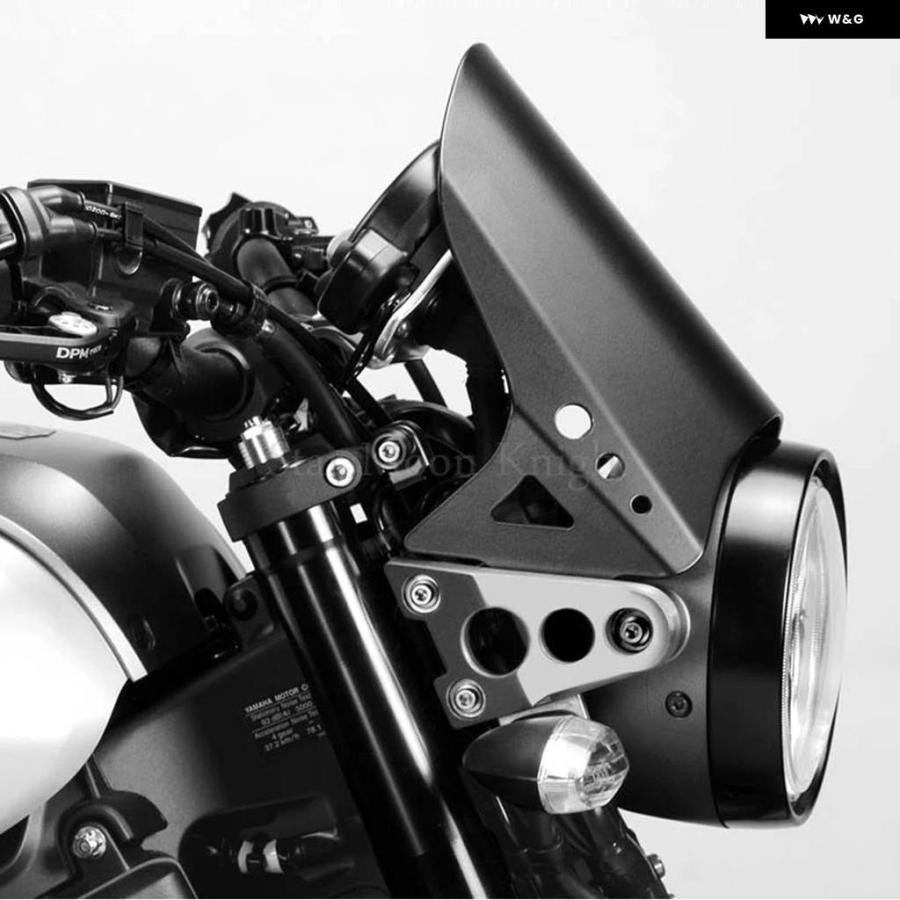 XSR900 アルミウィンドシールド 2015〜2020 並行輸入品 ヤマハ XSR 900 XSR900 2015 - 2018-20 オートバイ 風防