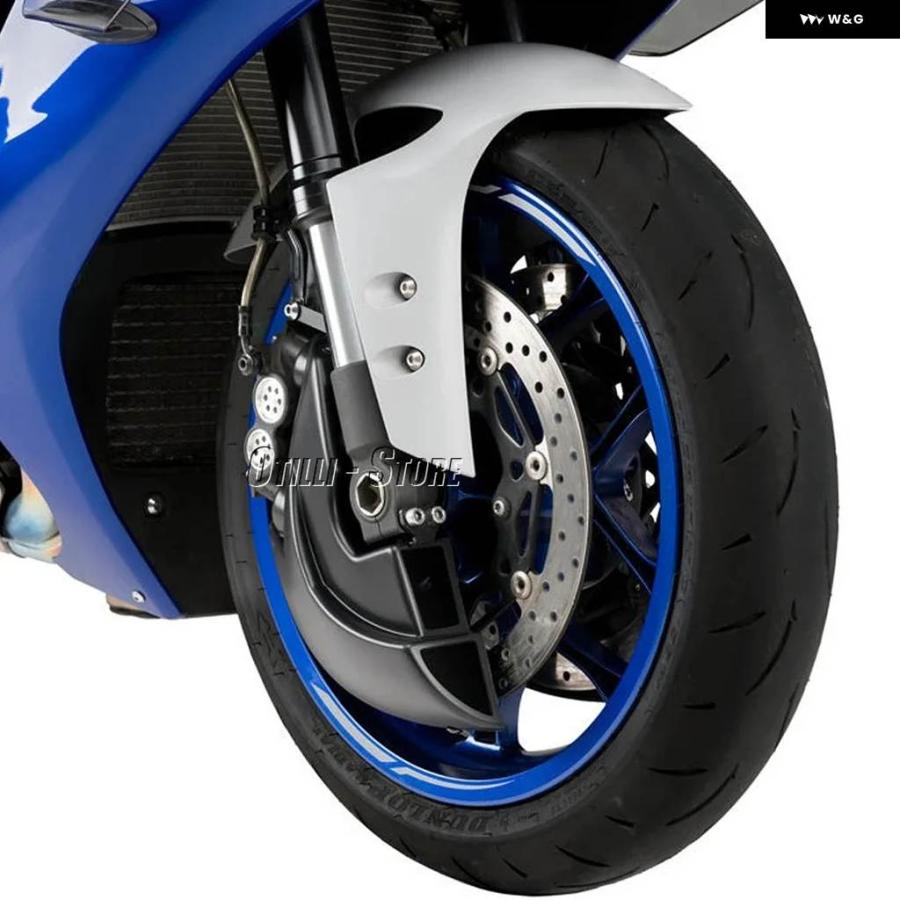 並行輸入品 バイク エアダクト ブレーキ冷却 マウント キット カーボンブラック ヤマハ YZF-R1 2020- 2023 2022_5