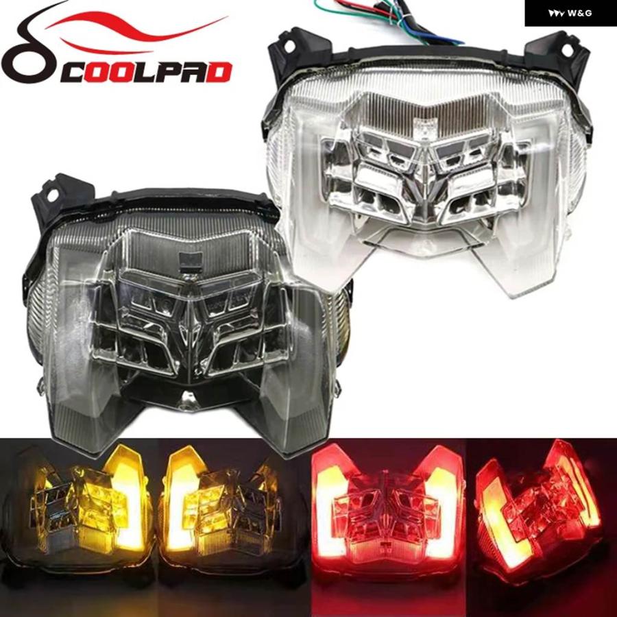 並行輸入品 オートバイ LEDリアハザード灯 ウィンカー FZ09 FZ-09 テールライト ヤマハ 2019 ブレーキライト MT09 2018 テールライト MT-09 2017_3