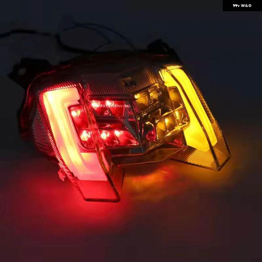 並行輸入品 オートバイ LEDリアハザード灯 ウィンカー FZ09 FZ-09 テールライト ヤマハ 2019 ブレーキライト MT09 2018 テールライト MT-09 2017_7