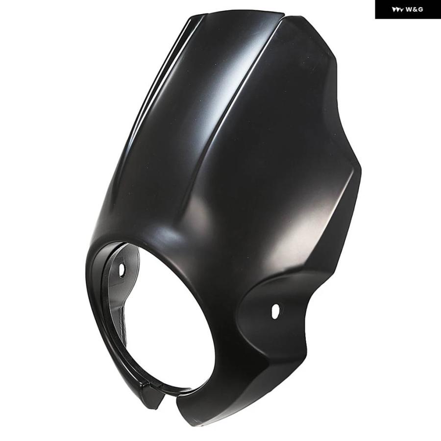 並行輸入品 マットブラック フェアリング ヘッドライト ウィンドシールド カバー ホンダ 2020-2021 REBEL CMX 500 1100 300の画像