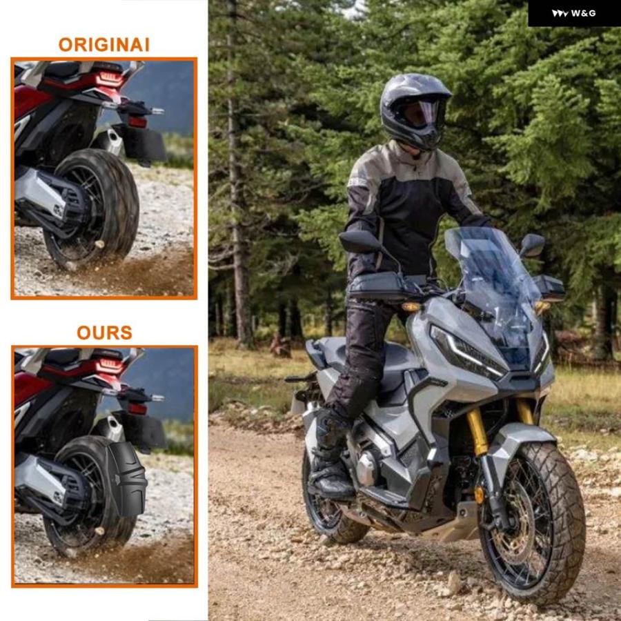 並行輸入品 NC750S NC750X バイク リアフェンダー マッドガード マッド フラップ ガードカバー ホンダ / S NC 750S 750X_6