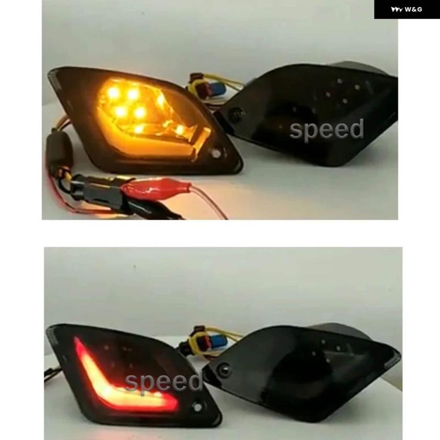 並行輸入品 LEDフロントウィンカーライト ベスパ /GTS 125 GTS300 GTS250 GTS150 GTV250 GTV300_8