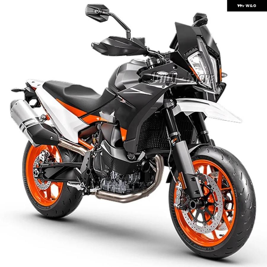並行輸入品 バイク ウィンドスクリーン ウィンドシールド ウィンドデフレクター フライスクリーン 790アドベンチャーADV 890アドベンチャー 890 ADV 790の画像