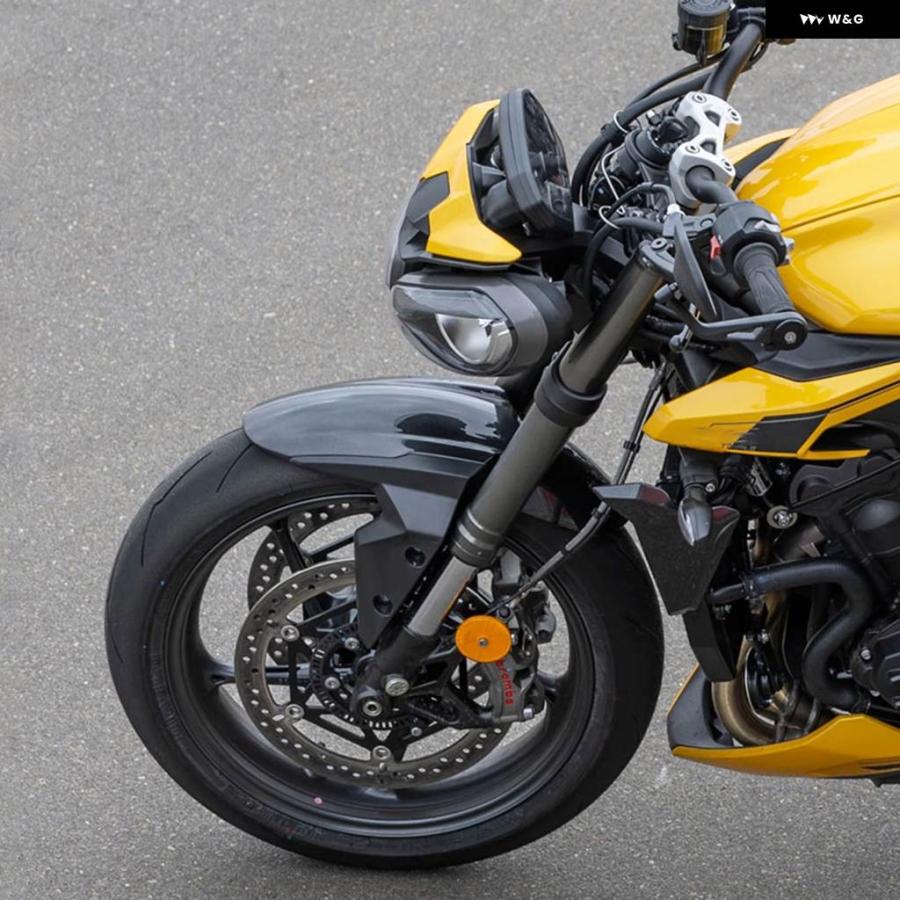 並行輸入品 765R 765RS フロントフェンダー マッドガード フェアリング トライアンフ STREET TRIPLE 765 R RS 2020 2021 2022 -_6