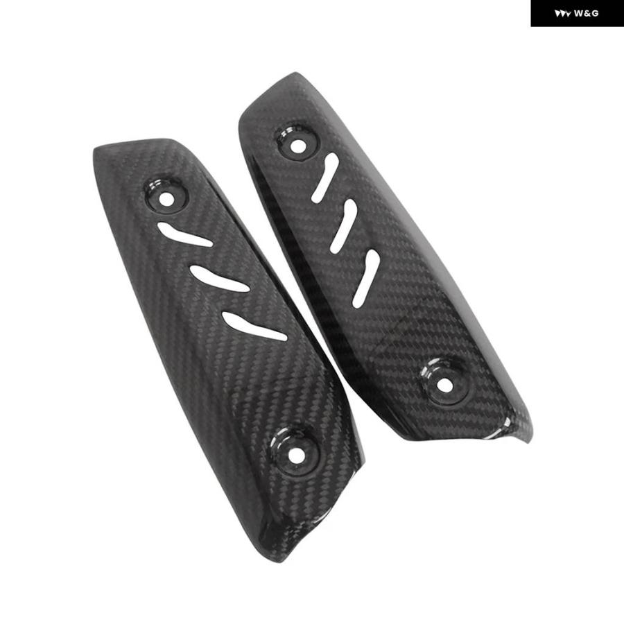 並行輸入品 トライアンフ STREET TRIPLE 765 R 2017 2018 カーボン ラジエーター サイドカバー アクセサリーの画像