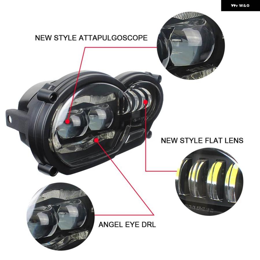 並行輸入品 バイク LED ヘッドライト BMW R1200GS 2005 - 2012