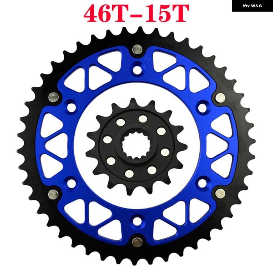 並行輸入品オートバイ 45T~52T 15T フロント リア スプロケット 690 660 400 LC4-E LC4 640 スーパーモト SMC690 SMC660 SM660 SXC625 エンデューロ | ブランド登録なし | 09