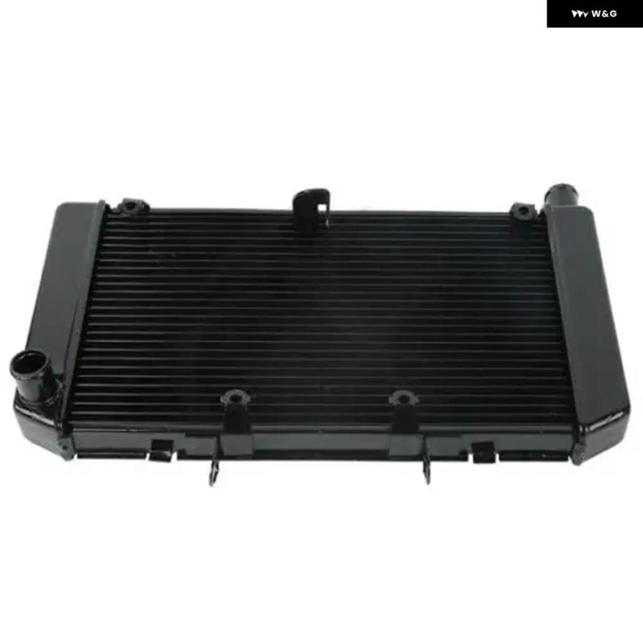 並行輸入品オートバイ 交換用 ラジエーター クーラー ホンダ CB600F HORNET 2007-2013 2012 2011 2010 2009 2008 アルミ ブラック_1