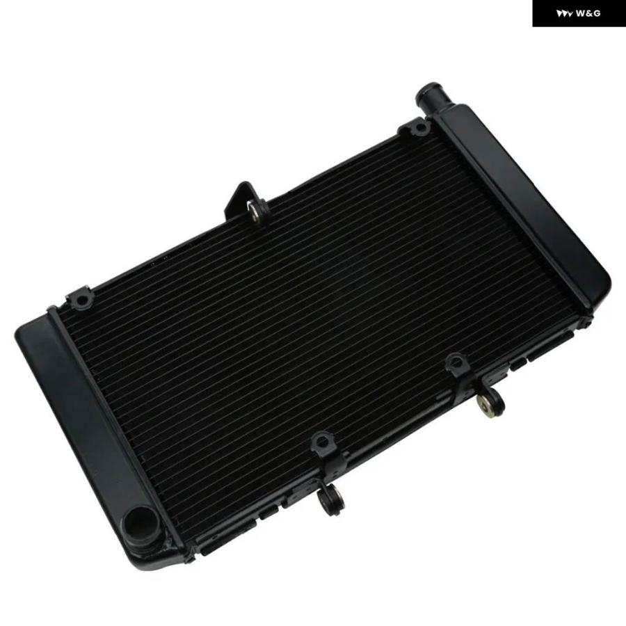 並行輸入品オートバイ 交換用 ラジエーター クーラー ホンダ CB600F HORNET 2007-2013 2012 2011 2010 2009 2008 アルミ ブラック_3