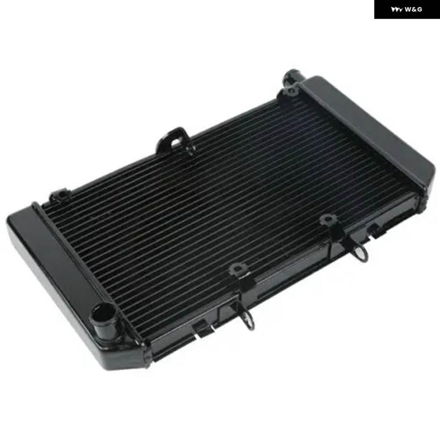 並行輸入品オートバイ 交換用 ラジエーター クーラー ホンダ CB600F HORNET 2007-2013 2012 2011 2010 2009 2008 アルミ ブラック_5