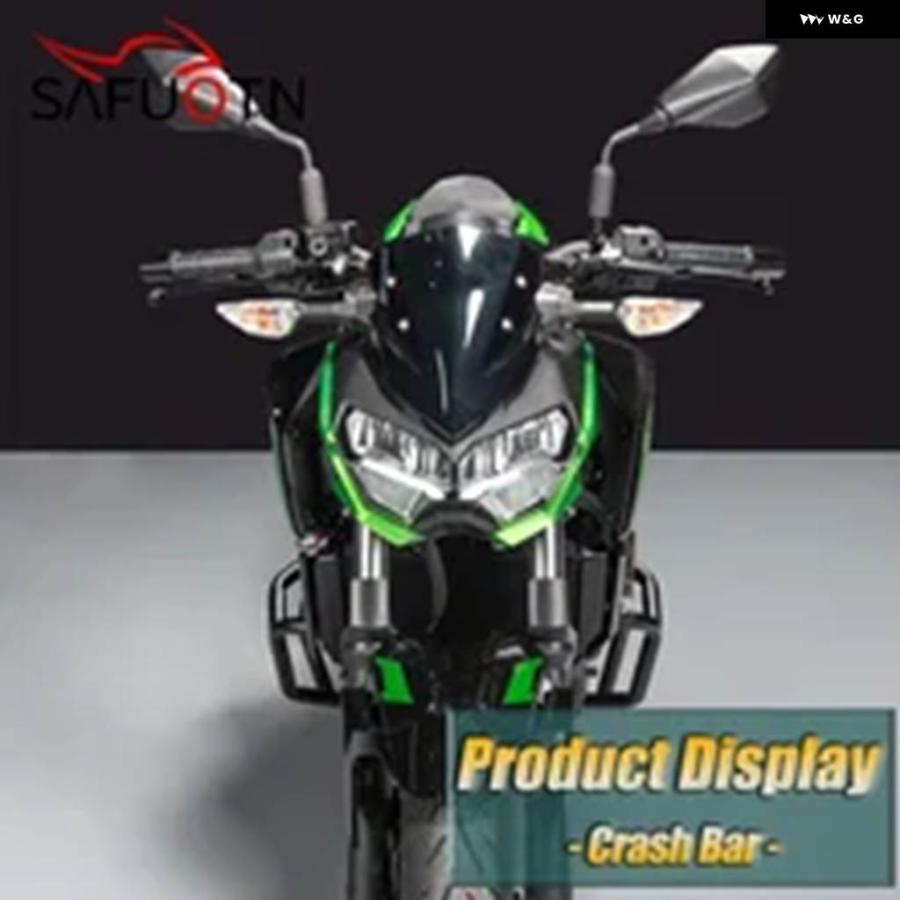 並行輸入品バイク バンパー フレーム エンジン ガード クラッシュ バー カワサキ Z500 SE ABS 2025 Z400 Z250 2018-2024