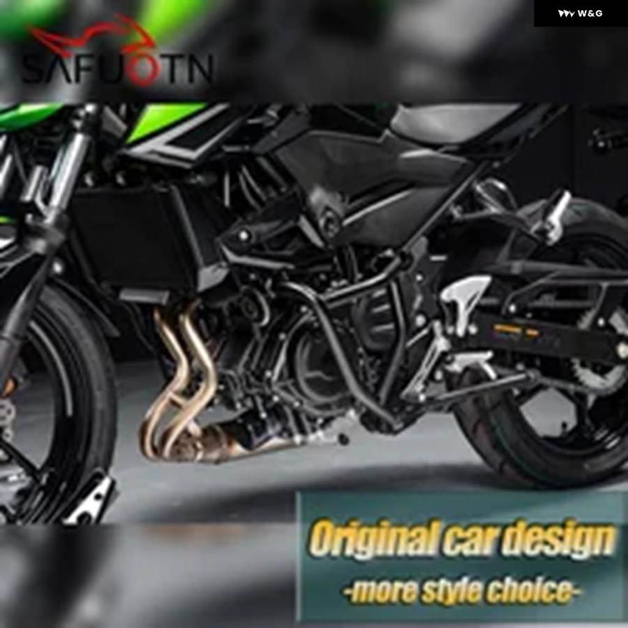 並行輸入品バイク バンパー フレーム エンジン ガード クラッシュ バー カワサキ Z500 SE ABS 2025 Z400 Z250 2018-2024