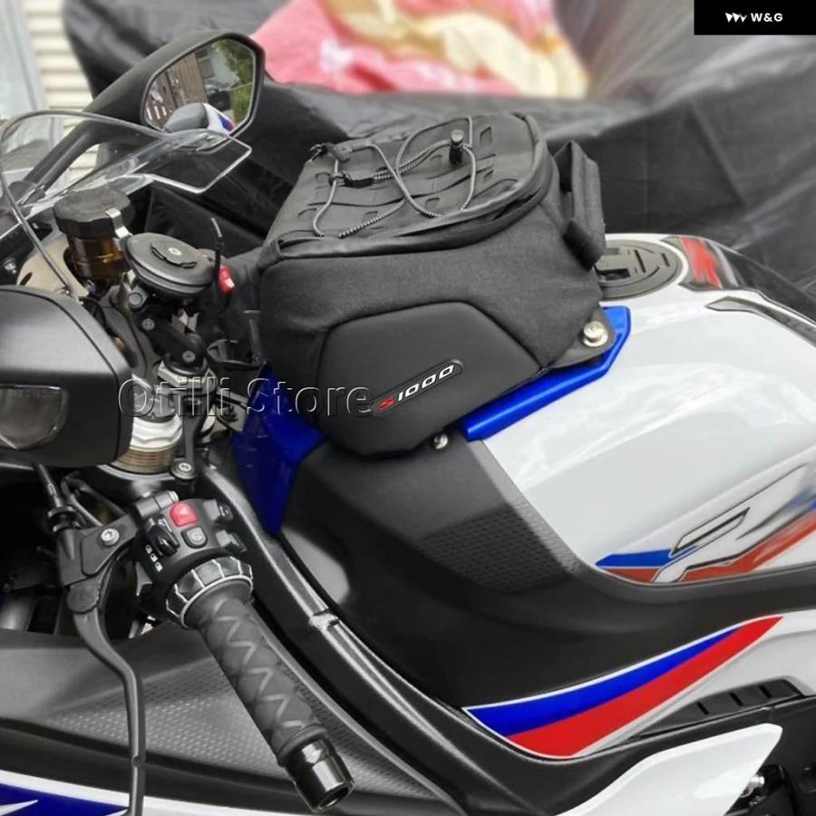 並行輸入品2019-2025 バイク アクセサリー キャリア 収納 バッグ ブラック スポーツ タンクバッグ 6.5L BMW R S1000RR S1000RR_5