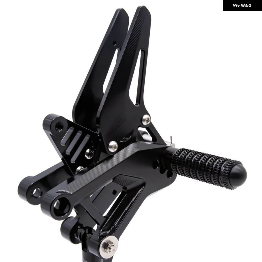 並行輸入品2025 トライアンフ TRIDENT660 TRIDENT 660 2021 - 24 CNC オートバイ リアセット フットペグ フットレスト リアセット フットペグ ペダルの画像