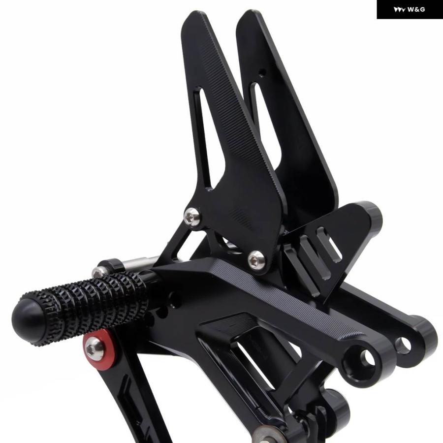並行輸入品2025 トライアンフ TRIDENT660 TRIDENT 660 2021 - 24 CNC オートバイ リアセット フットペグ フットレスト リアセット フットペグ ペダルの画像