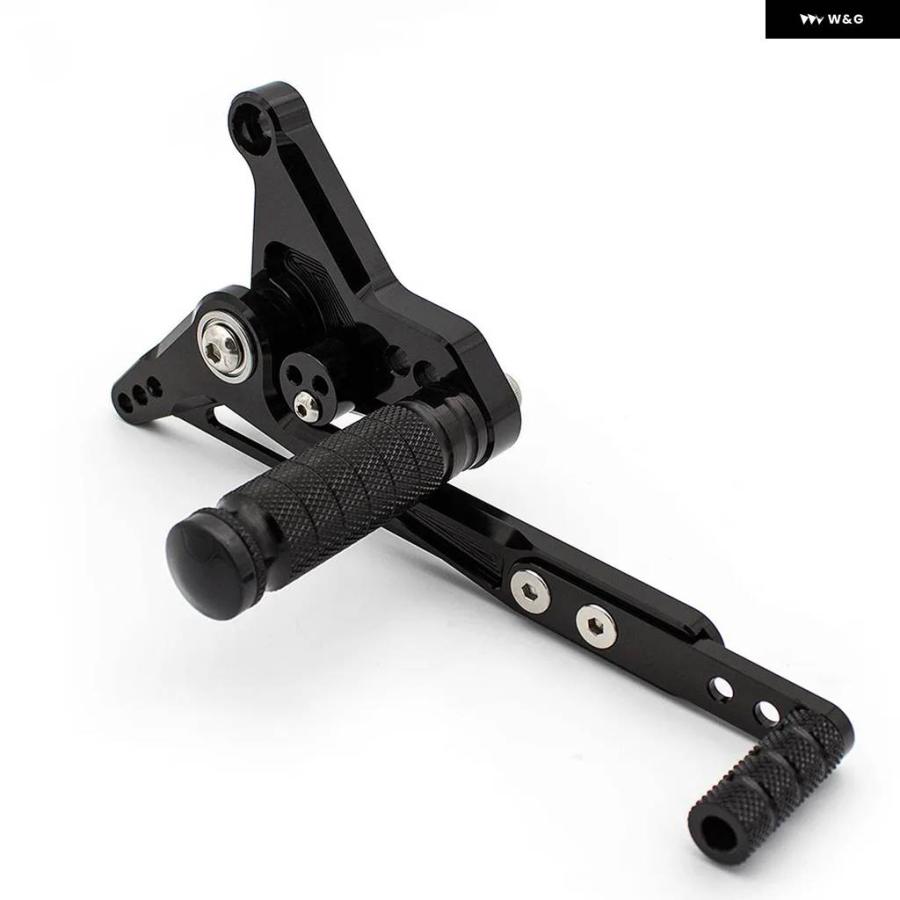 並行輸入品BENELLI TNT125 TNT135 BJ125 2016-2024 オートバイ リアセット フットレスト フットペグ CNCアルミペダル リアセットの画像