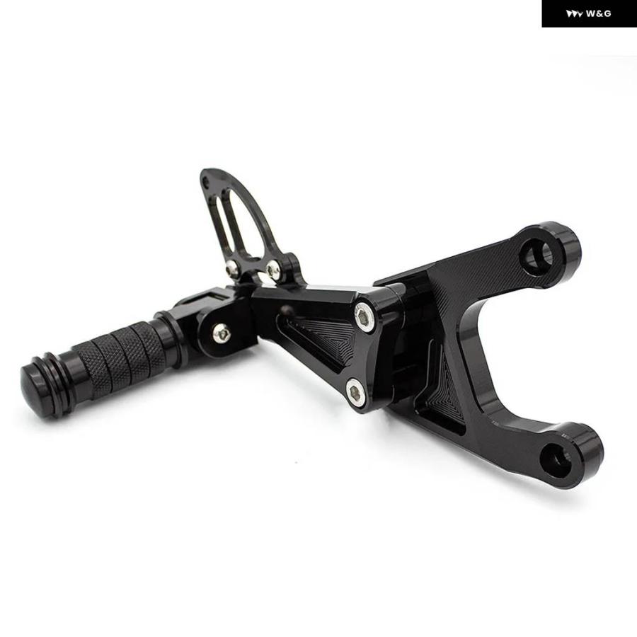 並行輸入品BENELLI TNT125 TNT135 BJ125 2016-2024 オートバイ リアセット フットレスト フットペグ CNCアルミペダル リアセットの画像