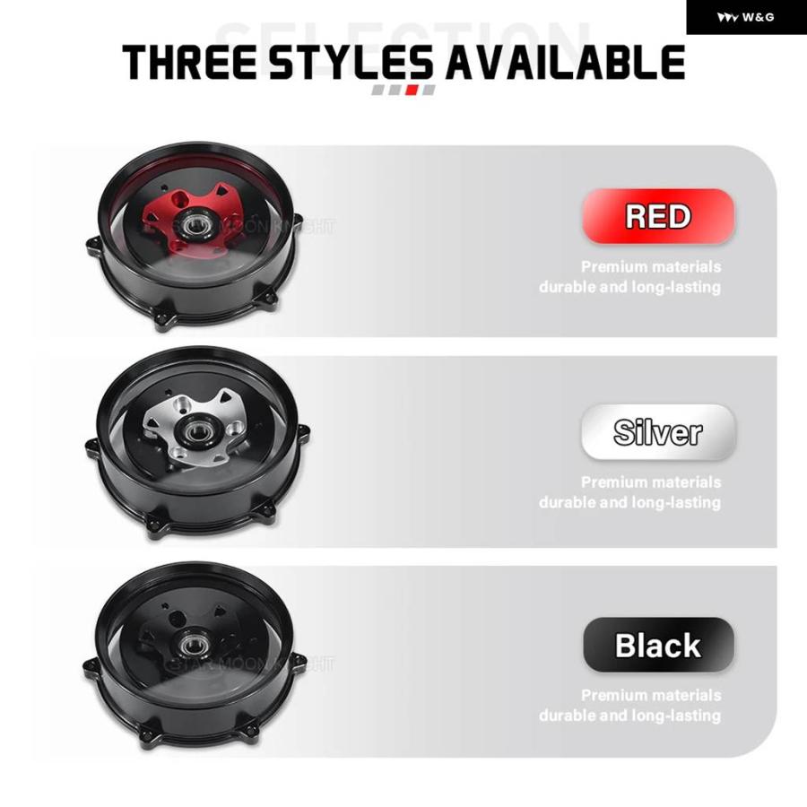 並行輸入品ドゥカティ PANIGALE V4 V4S 2022-2025 V4 1100 2018-2021 STREETFIGHTER V4 2023-2025 バイク エンジン クリアクラッチカバー プロテクターの画像