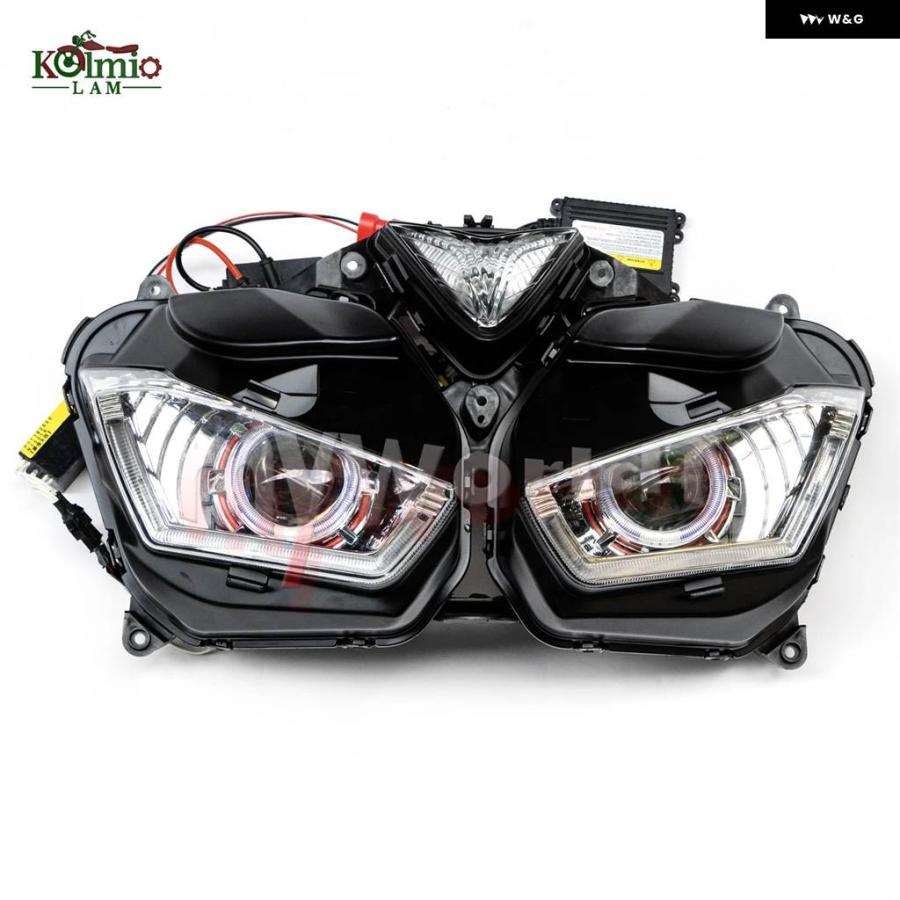 並行輸入品ヤマハ YZF R25 R3 2013 - 2018 オートバイ ヘッドランプ