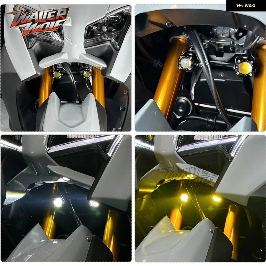 並行輸入品2025 T MAX 560 LED フォグランプ 補助スポットランプ
